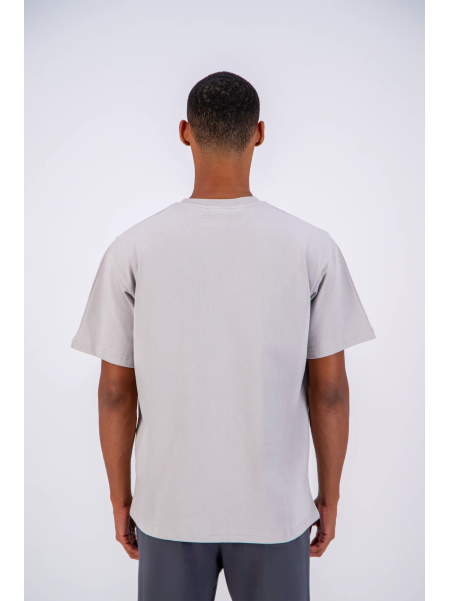 T-shirt ADJ PARIS "COEUR CHIC" GRIS