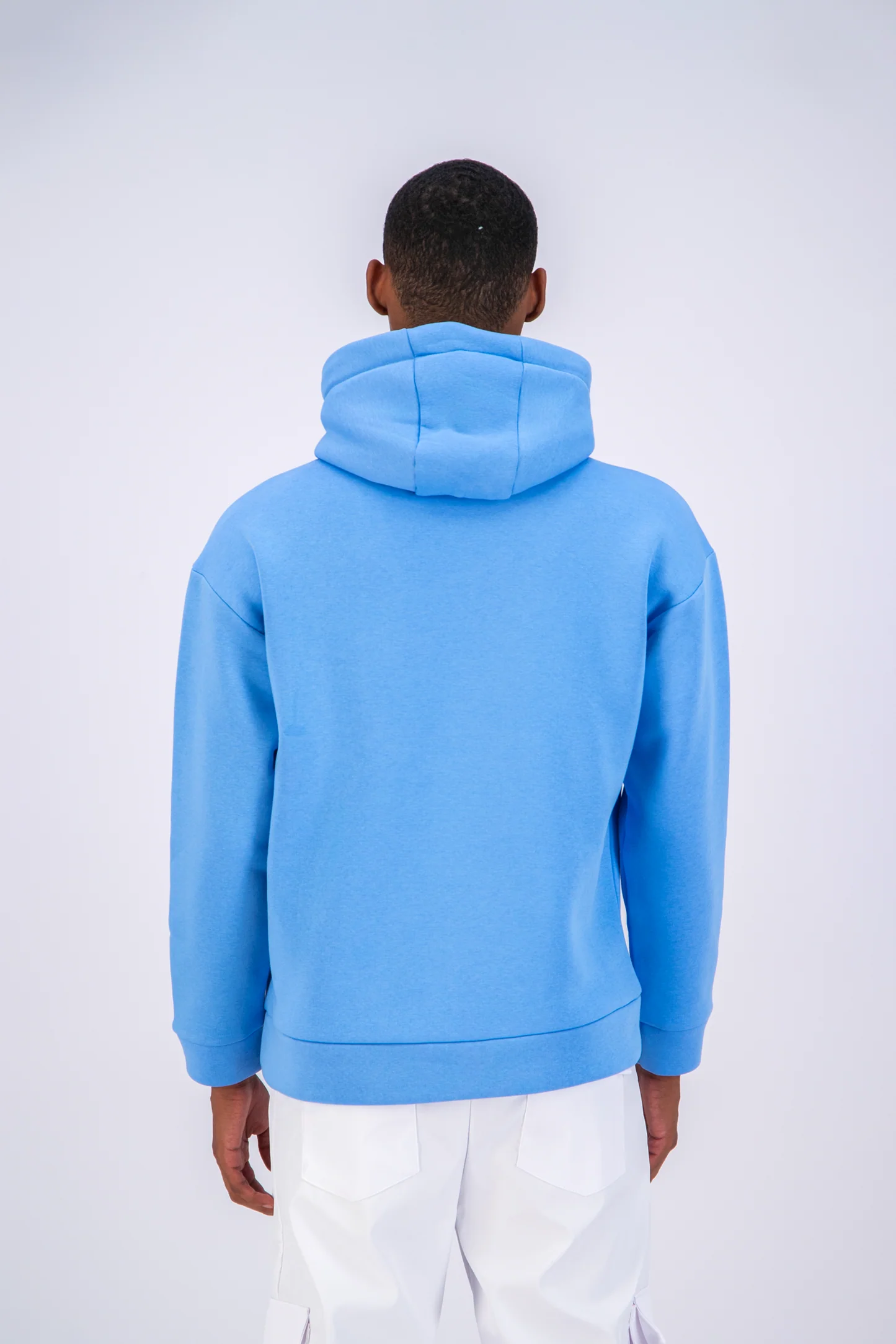 Hoodie ADJ PARIS "COEUR CHIC" BLEU