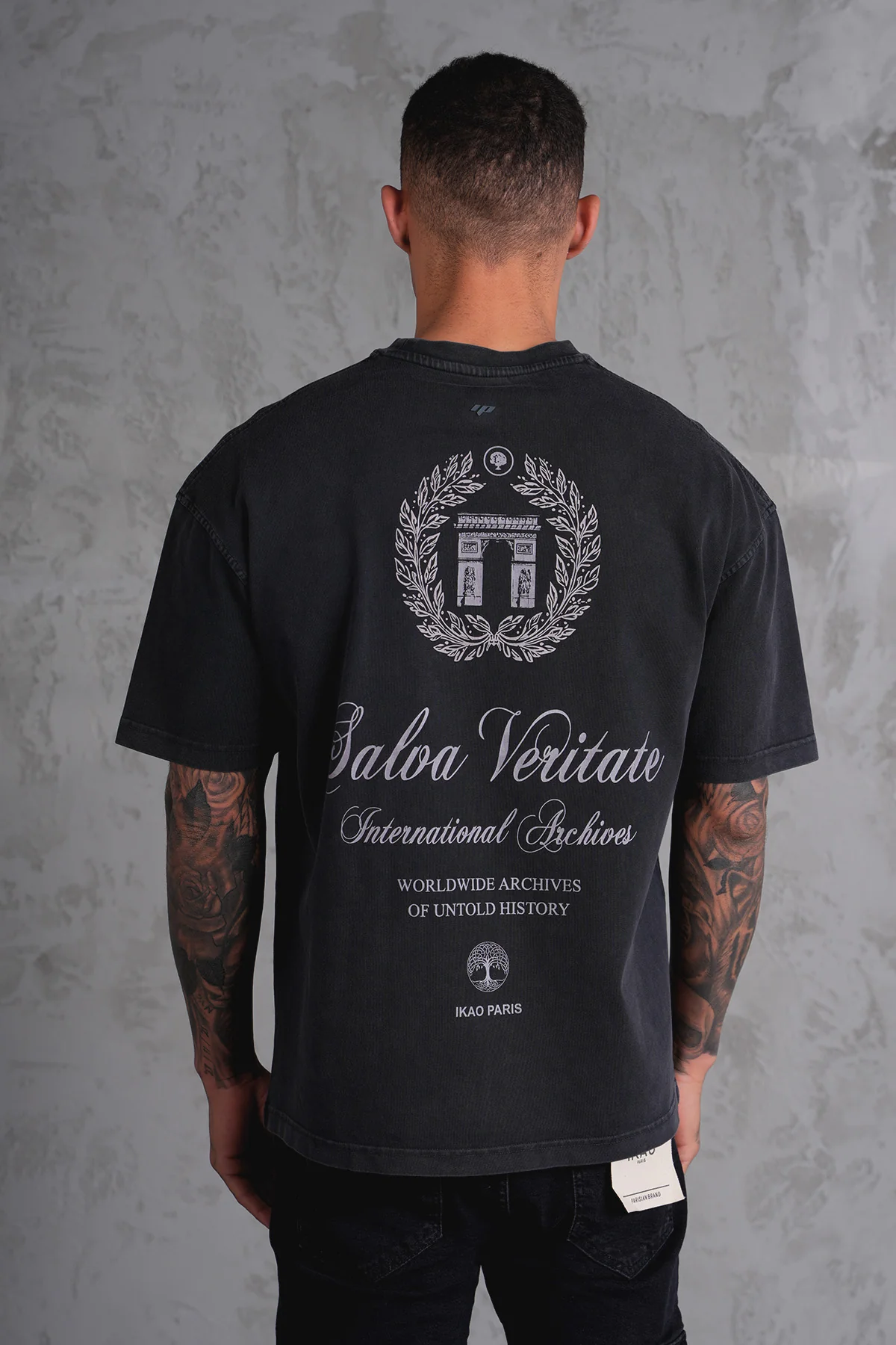 IKAO TEE-SHIRT LP2508 - ANTHRACITE