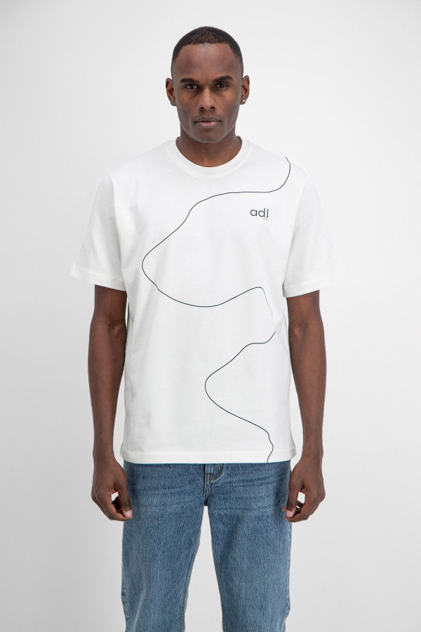 T-shirt ADJ PARIS "MAP'"