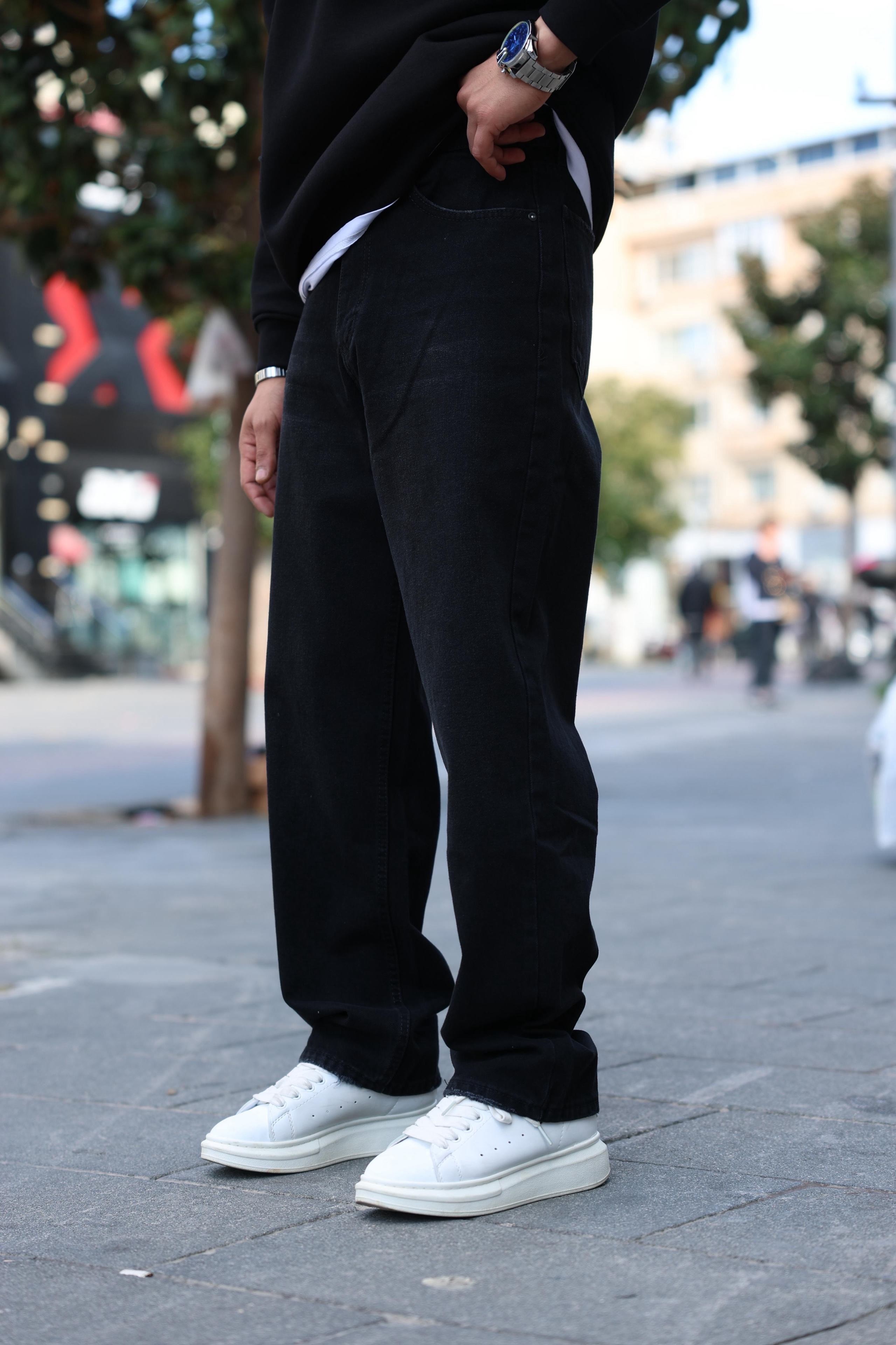 JEANS REGULAR BLACK I8