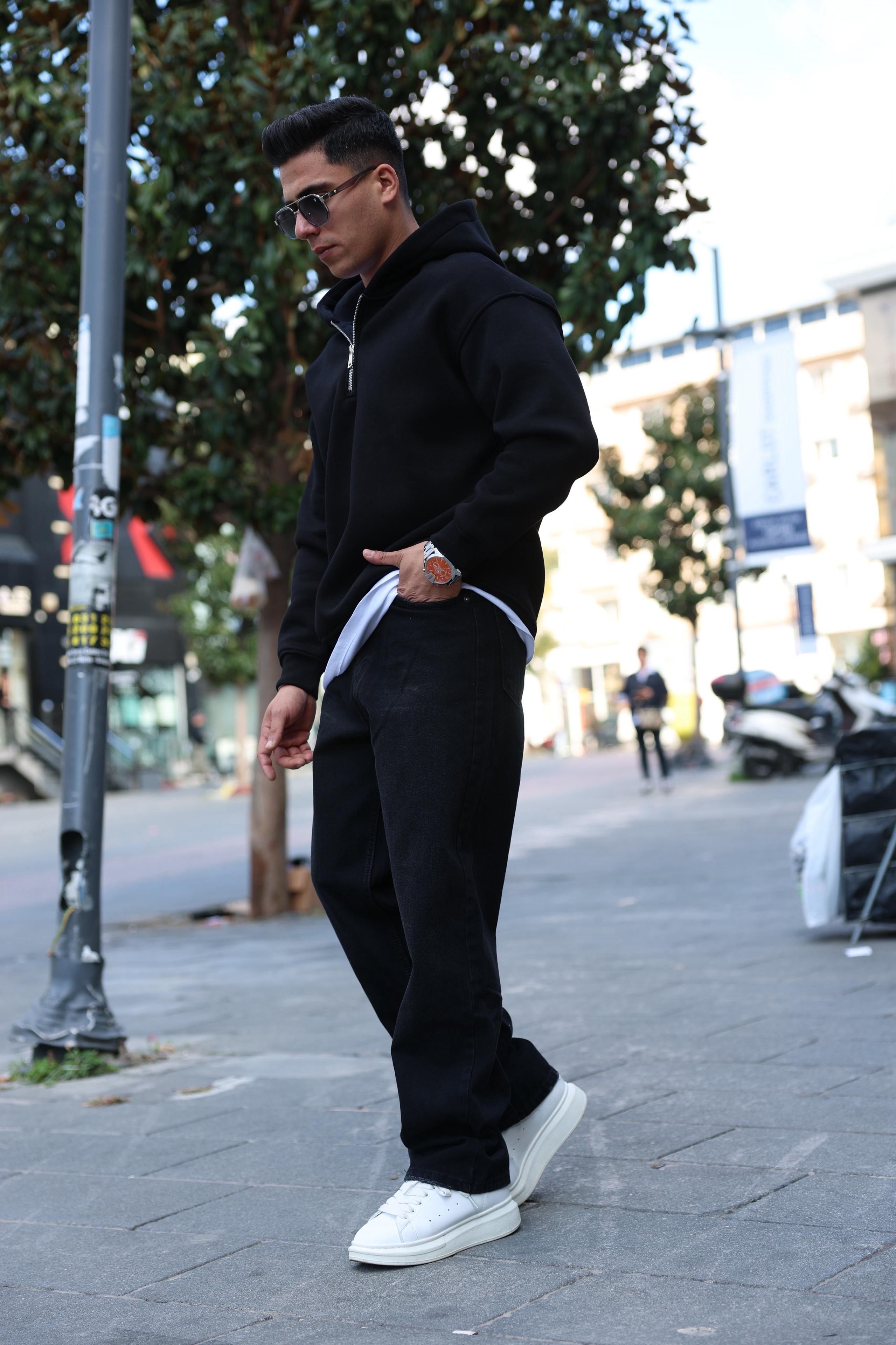 JEANS REGULAR BLACK I8