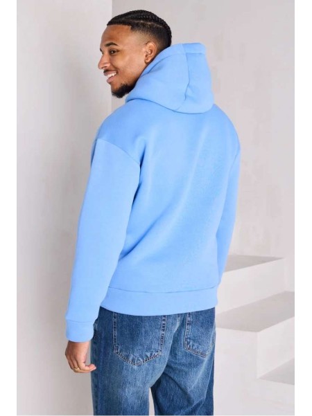 CŒUR CHIC HOODIE BLEU CIEL