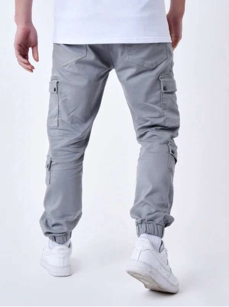CARGO MULTI-POCHES AVEC SERRAGE ÉLASTIQUE