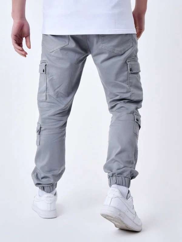 CARGO MULTI-POCHES AVEC SERRAGE ÉLASTIQUE