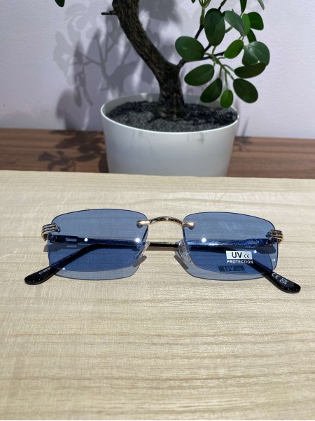 Lunettes bleu