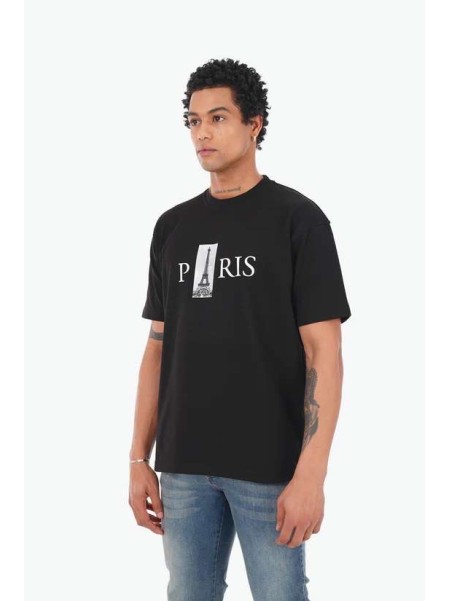 TEE SHIRT LL1086 - BLACK