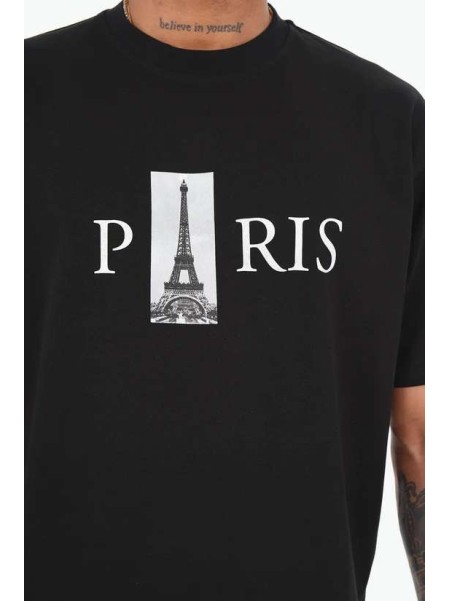 TEE SHIRT LL1086 - BLACK