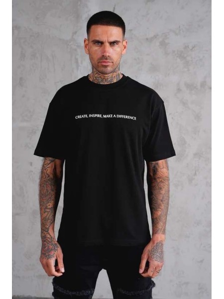 TEE SHIRT LL5087 - BLACK