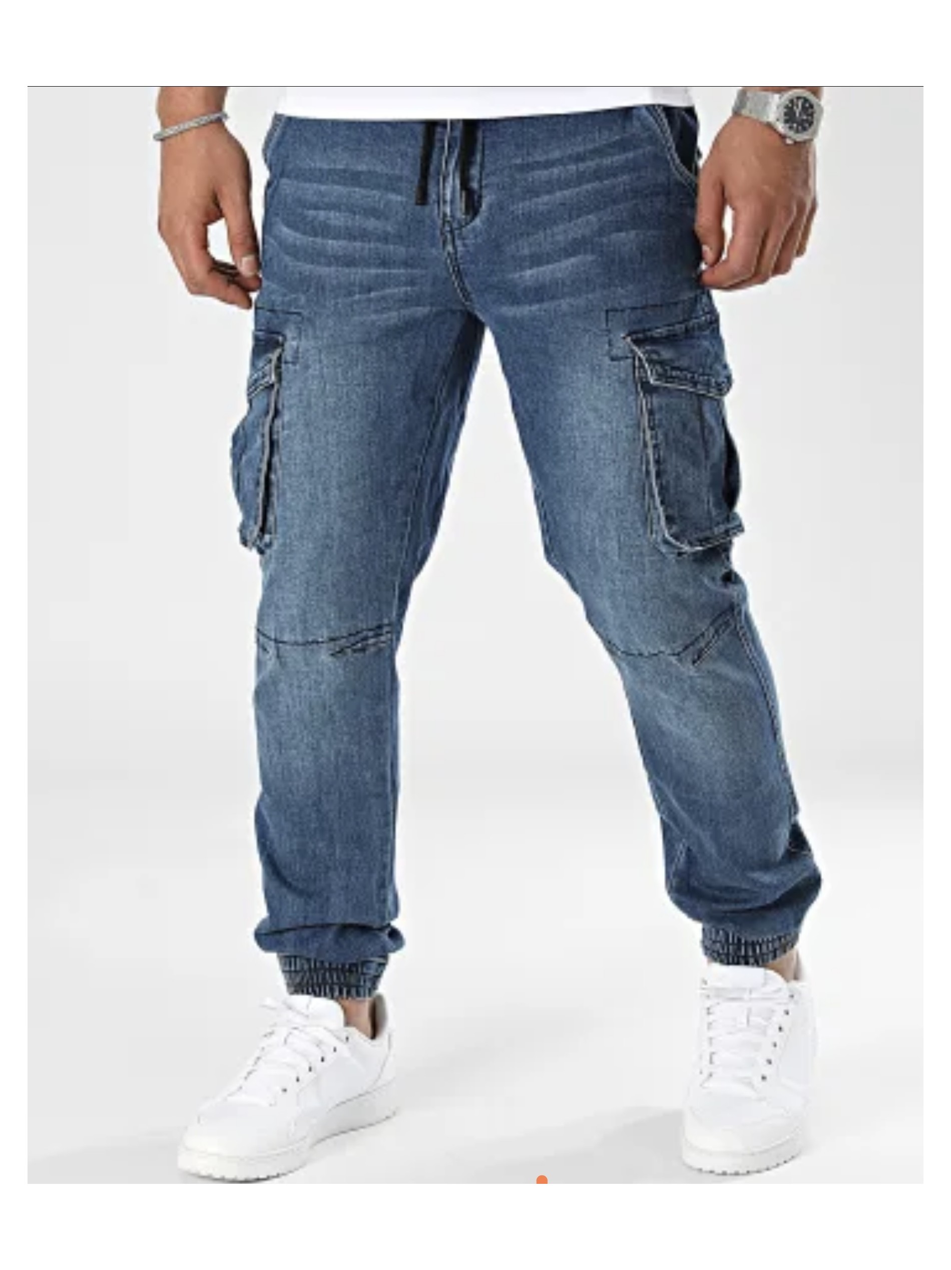 Cargo Jeans Blue John H