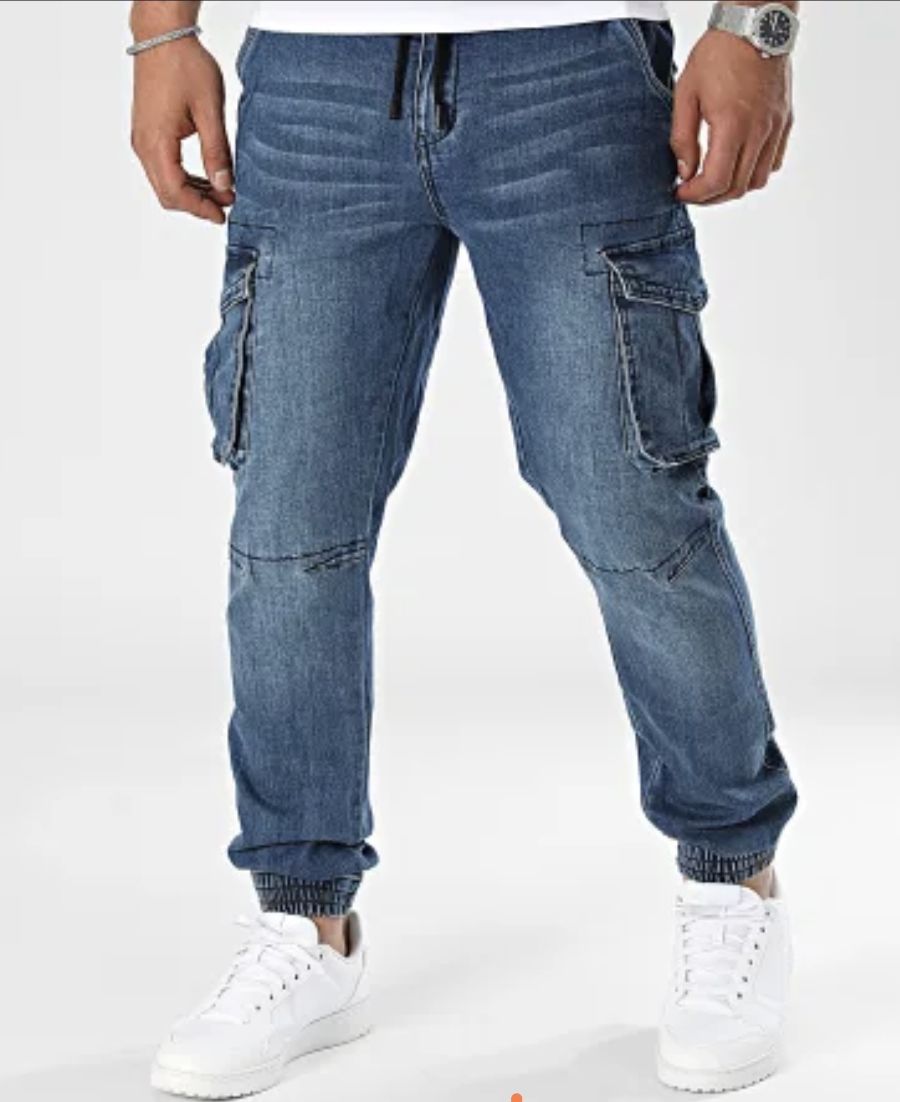 Cargo Jeans Blue John H