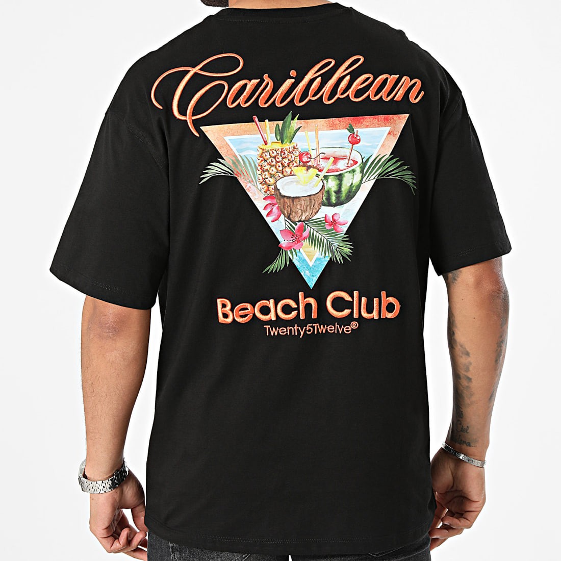 Tee Shirt BEACH CLUB CARAIBEAN