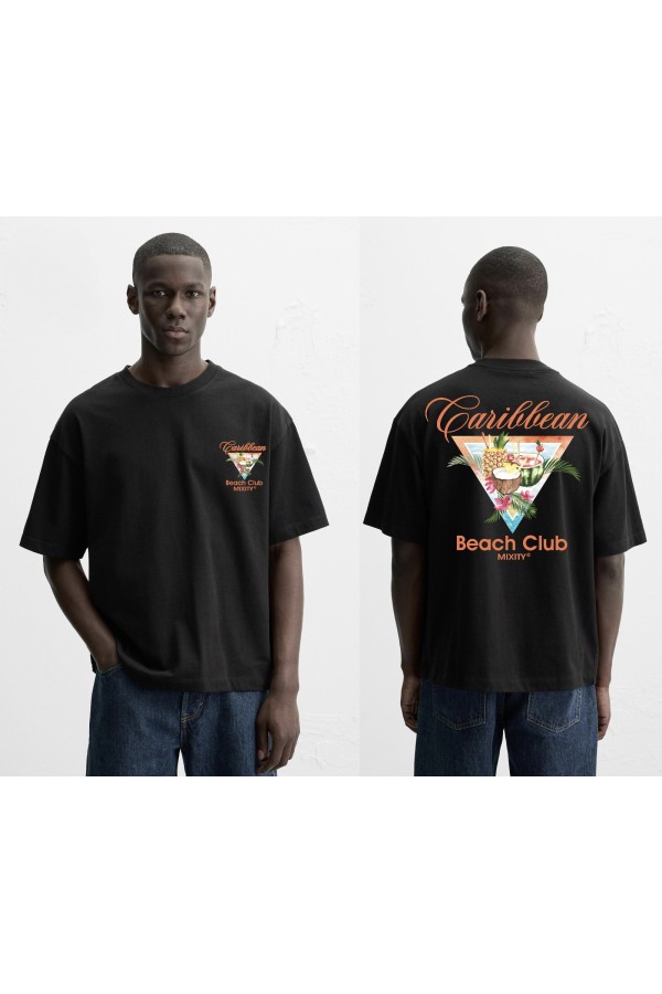Tee Shirt BEACH CLUB CARAIBEAN