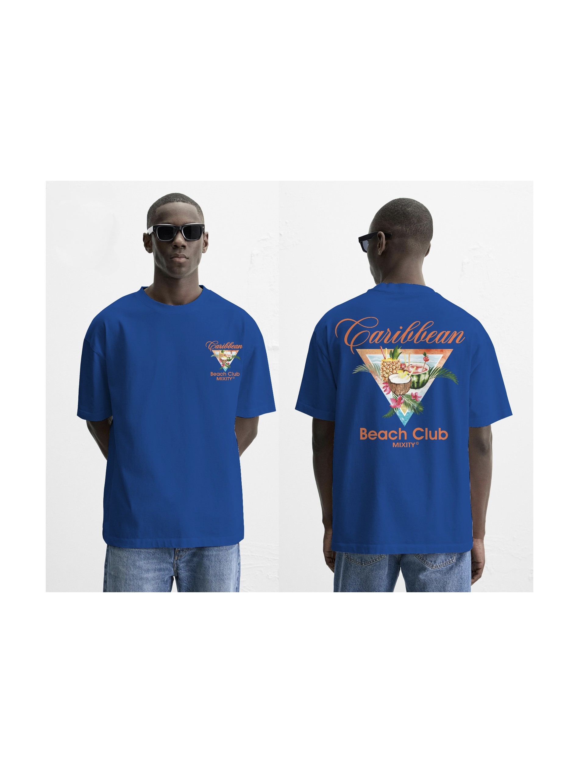 Tee Shirt BEACH CLUB CARAIBEAN