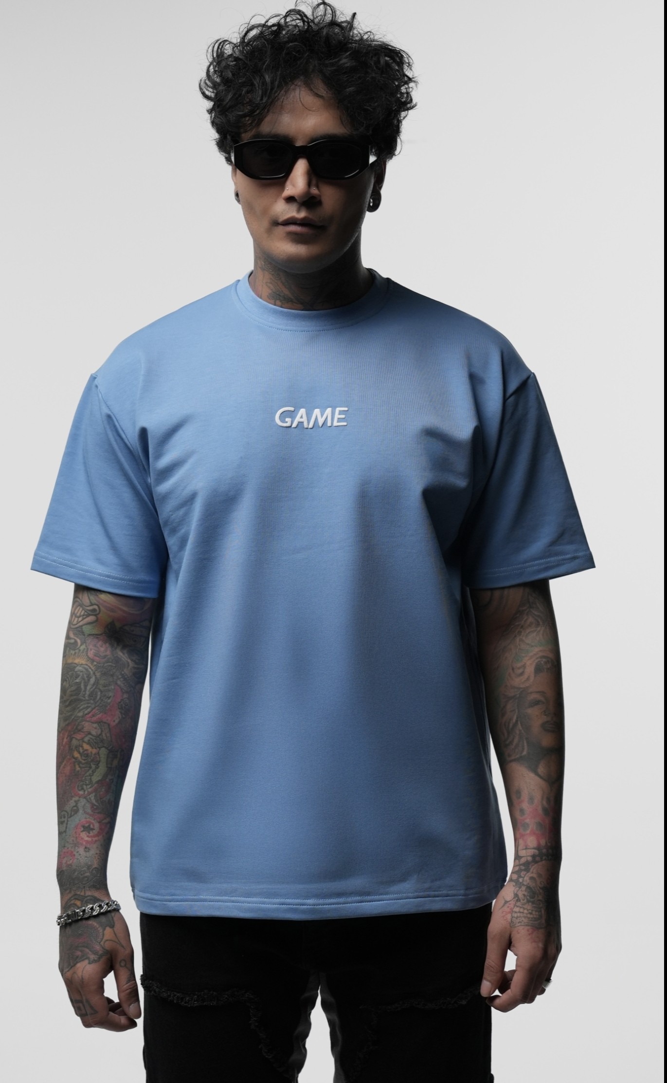 T-SHIRT GAME BOY blue