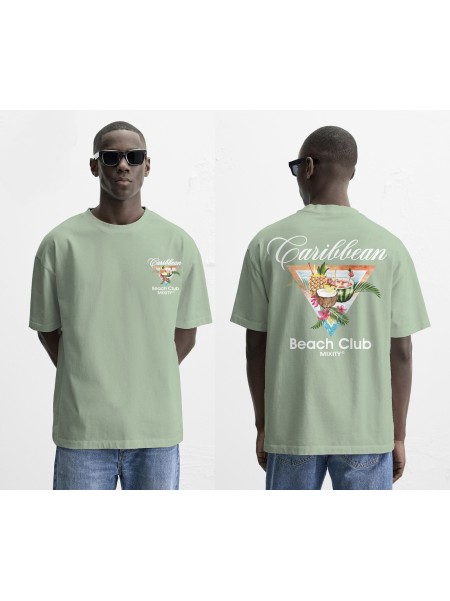 Tee Shirt BEACH CLUB CARAIBEAN