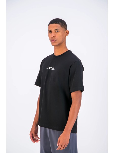 T-shirt ADJ Paris Amour - Noir 2
