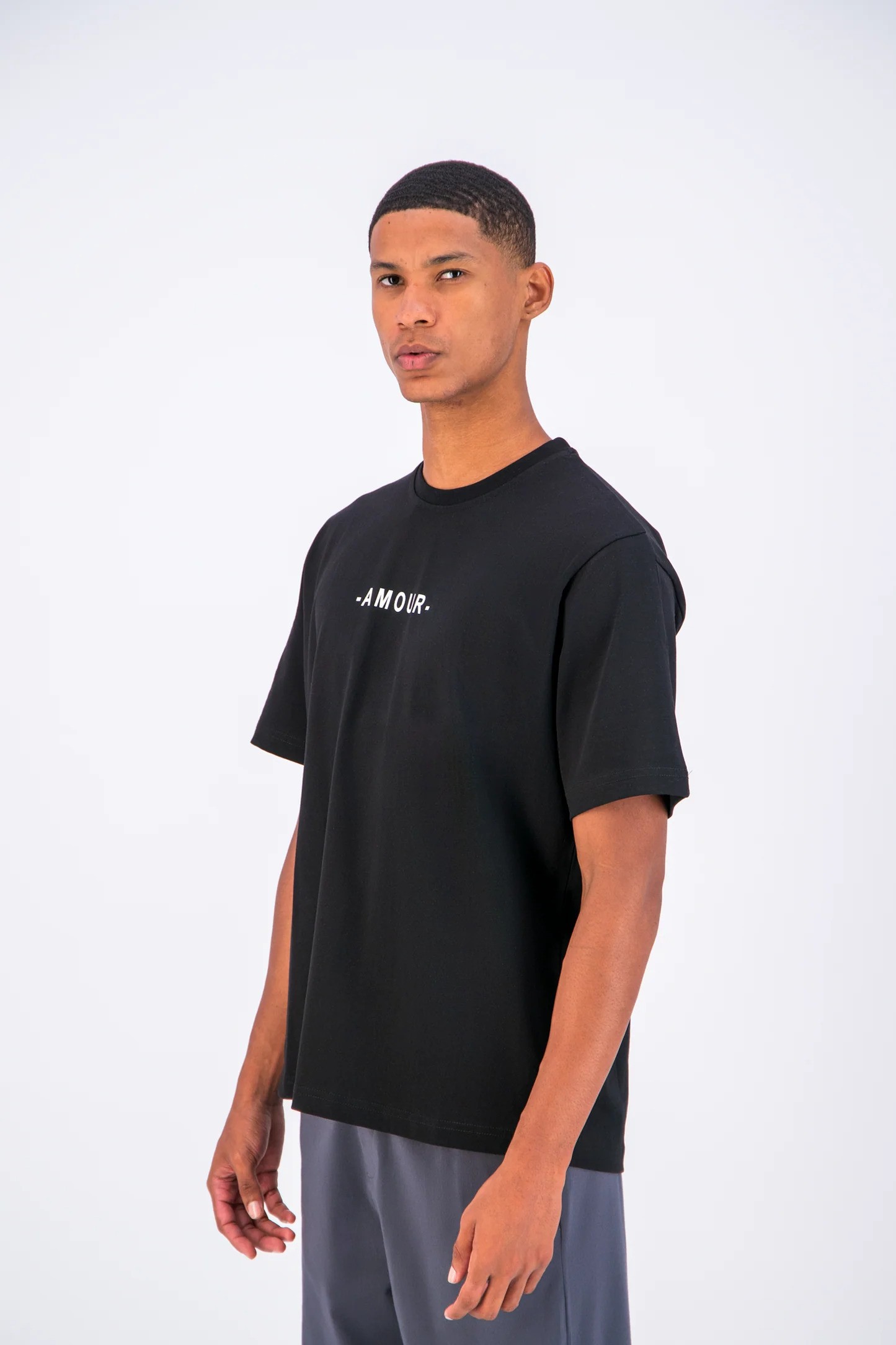 T-shirt ADJ Paris Amour - Noir 2