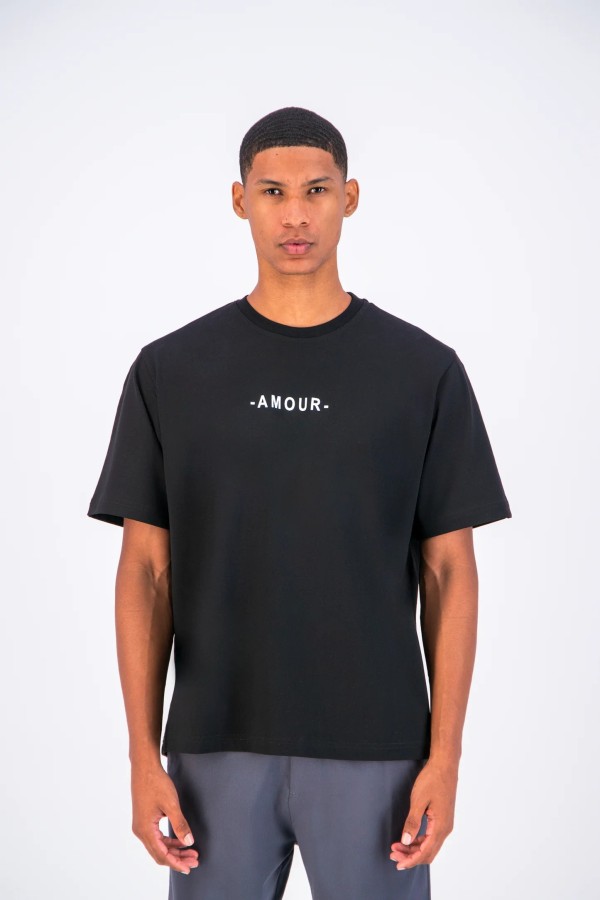 T-shirt ADJ Paris Amour - Noir 2