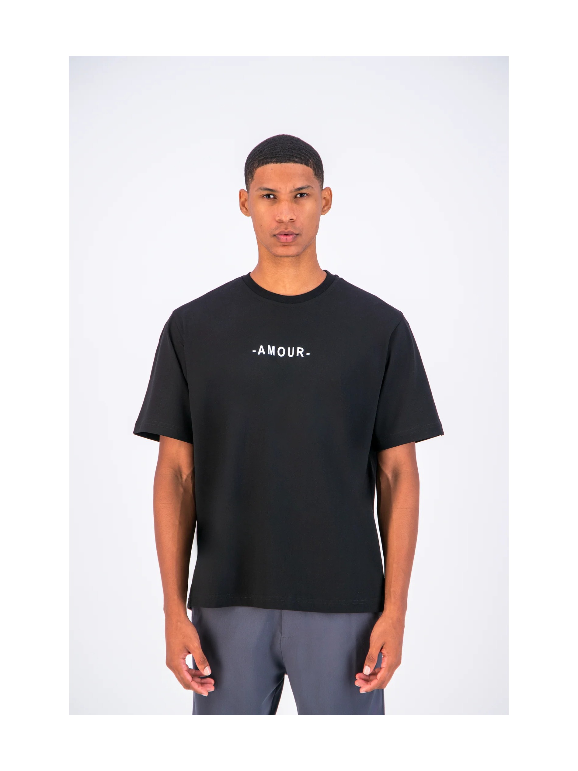 T-shirt ADJ Paris Amour - Noir 2