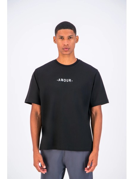 T-shirt ADJ Paris Amour - Noir 2