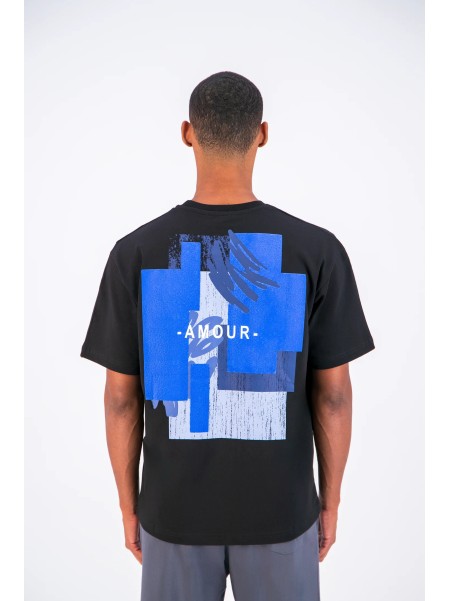 T-shirt ADJ Paris Amour - Noir 2
