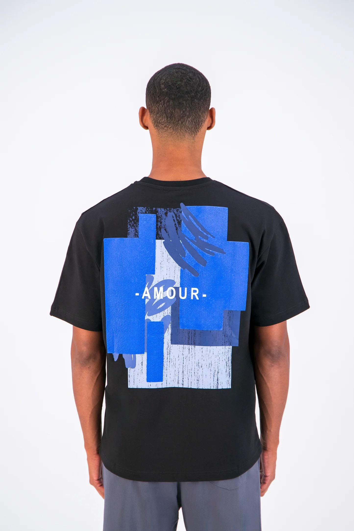 T-shirt ADJ Paris Amour - Noir 2