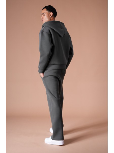 Ensemble IKAO Paris Néoprène Anthracite LP2613 – Survêtement Homme Tendance au Meilleur Prix