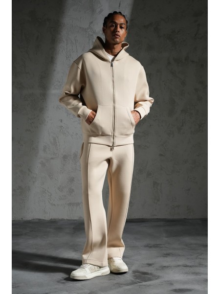 Ensemble IKAO Paris Néoprène Beige LP2613 – Survêtement Homme Confort et Style au Meilleur Prix