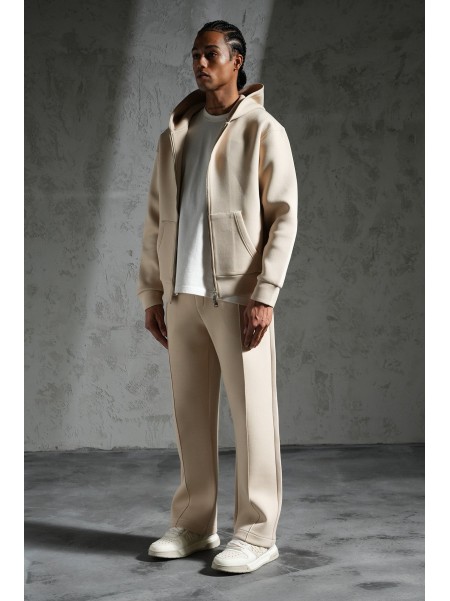 Ensemble IKAO Paris Néoprène Beige LP2613 – Survêtement Homme Confort et Style au Meilleur Prix