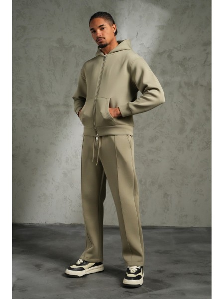 Ensemble IKAO Paris Néoprène Kaki Clair LP2613 – Survêtement Homme Tendance au Meilleur Prix