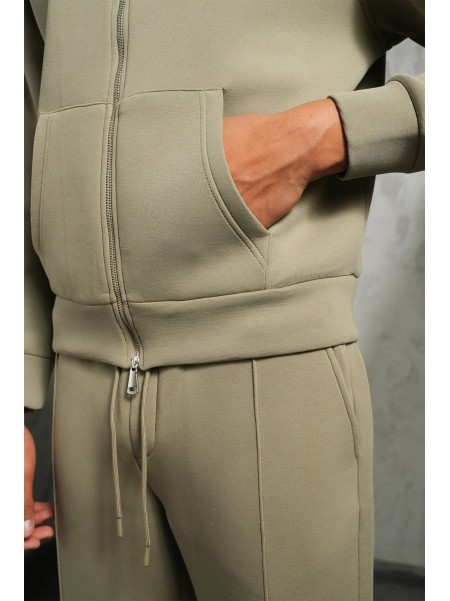 Ensemble IKAO Paris Néoprène Kaki Clair LP2613 – Survêtement Homme Tendance au Meilleur Prix