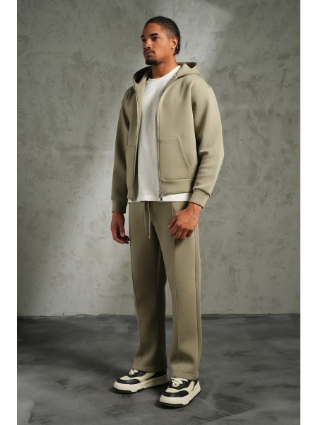 Ensemble IKAO Paris Néoprène Kaki Clair LP2613 – Survêtement Homme Tendance au Meilleur Prix