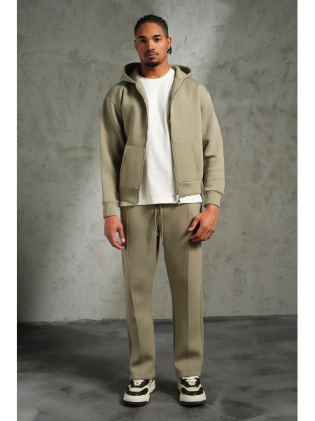 Ensemble IKAO Paris Néoprène Kaki Clair LP2613 – Survêtement Homme Tendance au Meilleur Prix