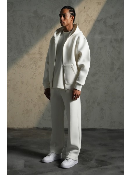 Ensemble IKAO Paris Néoprène Blanc LP2613 – Survêtement Homme Tendance au Meilleur Prix